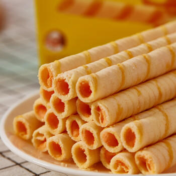 丽芝士（Richeese）Nabati印尼进口儿童出游零食下午茶芝心棒奶酪味夹心卷180g/盒 /休闲食品 /饼干 /威化饼干 商品图0