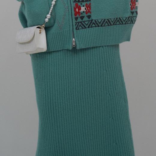 两三事显瘦半身裙裙子气质时尚宽松宽松中长款秋冬百搭复古冬季 商品图1