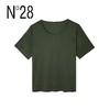 N°28【贵妇T】春款纯色百搭三醋酸气质上衣短袖T恤9A11T008 商品缩略图3