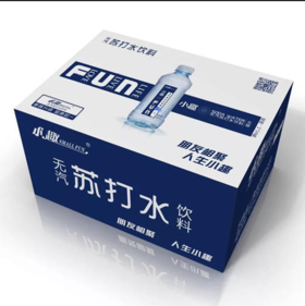 【饮料】小趣无汽苏打水饮料330ML*1瓶