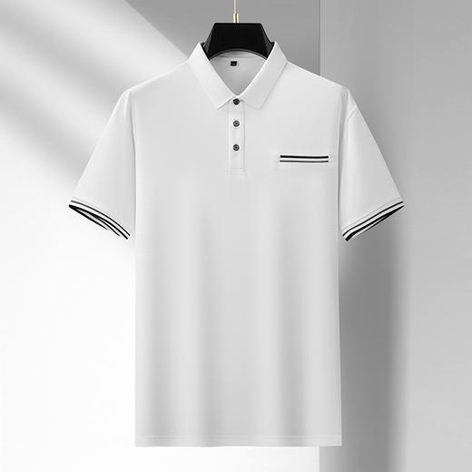 【新款DDA】大依优型大码短袖Polo衫翻领加肥加大男士大号弹力透气舒适夏季半袖透气 商品图1