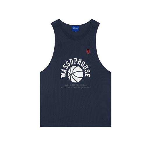 WassupHouse 篮球印花网眼背心 商品图8