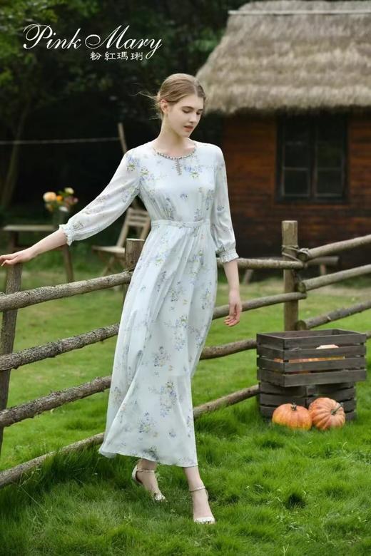 粉红玛琍连衣裙 商品图0