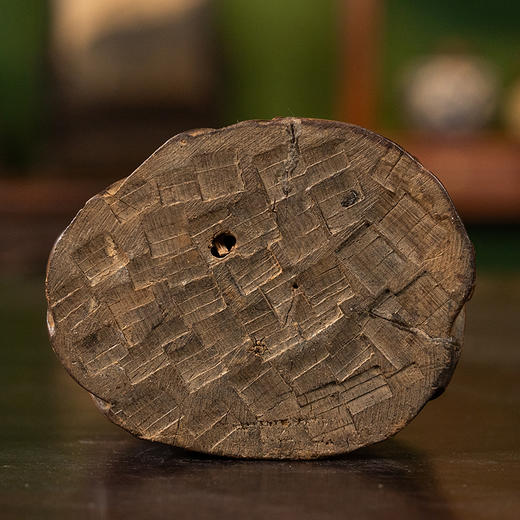 清 楠木雕刘海戏金蟾摆件 商品图3