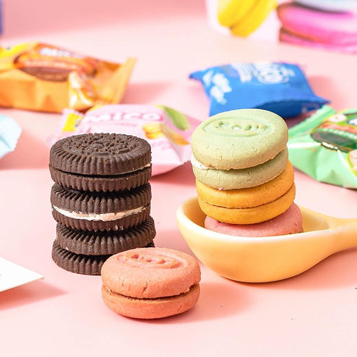 马卡龙饼干抹茶味88g 商品图1
