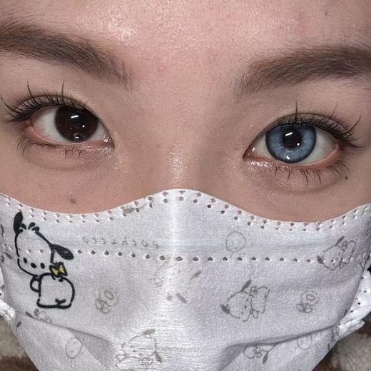 Yukicon2片/盒装日抛-YC052破碎玩偶蓝 商品图3