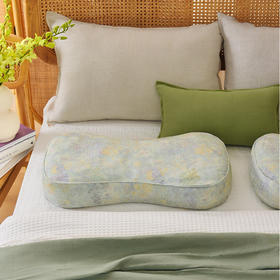 春日写意系列曲线枕荞麦壳枕头护颈椎病荞麦皮睡眠四季