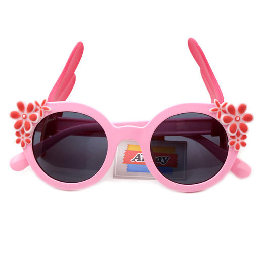 安比儿童墨镜防紫外线宝宝遮阳镜防UV太阳眼镜2-10岁女童太阳镜A21249 商品图1