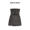 lost in echo设计师品牌Ari系列雪花重工水洗牛仔连衣裙 商品缩略图2
