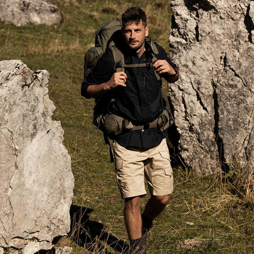 北极狐户外2024春夏男士户外徒步登山长袖衬衫外套12600194 商品图1