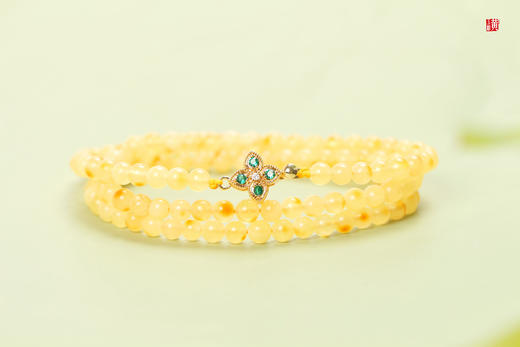【嘉卉】蜜蜡珠串 商品图0