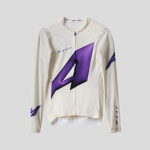 MAAP 女士 ORBIT PRO AIR LS JERSEY CHALK 长袖骑行服 星际白 商品图1