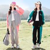女童卫衣套装春装2024新款儿童洋气时髦中大童网红春秋运动两件套 商品缩略图1