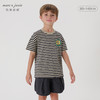 马克珍妮男童城市户外小松鼠条纹短袖T恤儿童上衣夏装新款240503 商品缩略图0