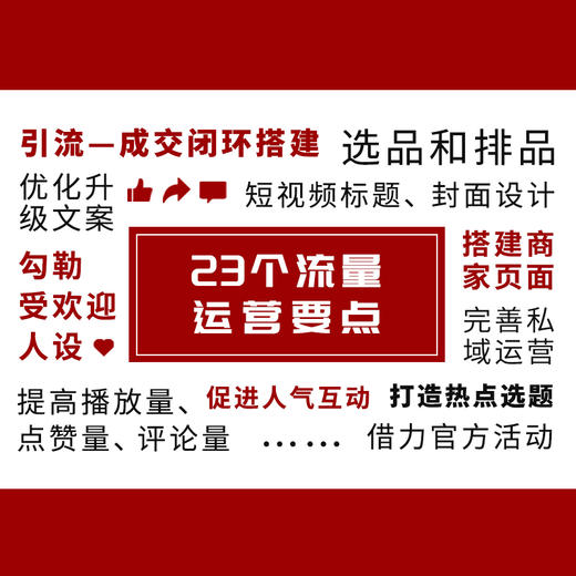 引流获客 实体流量运营全攻略 短视频营销直播运营实战 新媒体引流线下成交有效转化复购 抖音视频号小红书快手多平台教程书籍 商品图8