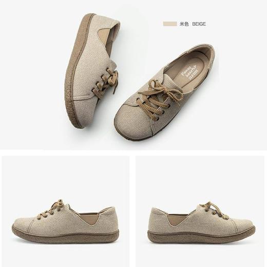 日本Pansy田园风舒适女士休闲鞋 商品图3