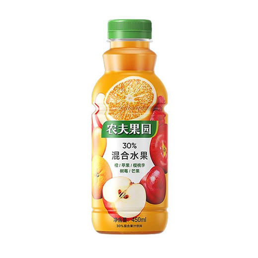 【百】农夫果园30%混合水果450ml 商品图3