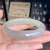 和田玉（翠紫）手镯--平安镯 商品缩略图3