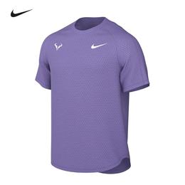 2024纳达尔法网新款 Nike Court DIR-FIT 男子网球服T恤短裤