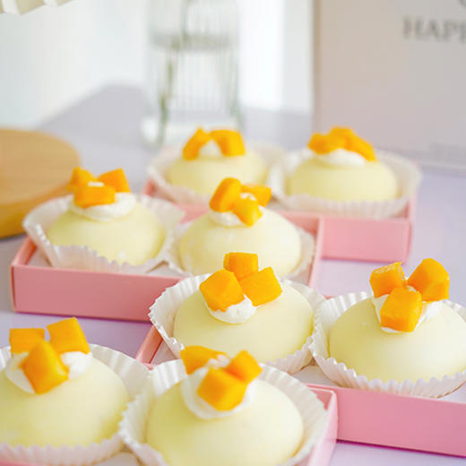 【口感软糯！头号美雪媚娘皮】免蒸煮雪媚娘皮，绵软爽滑不沾手，320g大福雪莓娘Q心雪梅娘蛋黄酥diy糯米糍甜品 商品图2