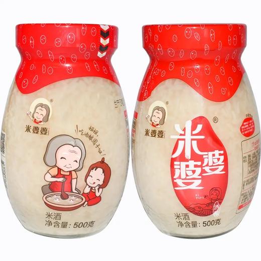 米婆婆500G米酒*8瓶 甜酒酿 商品图0