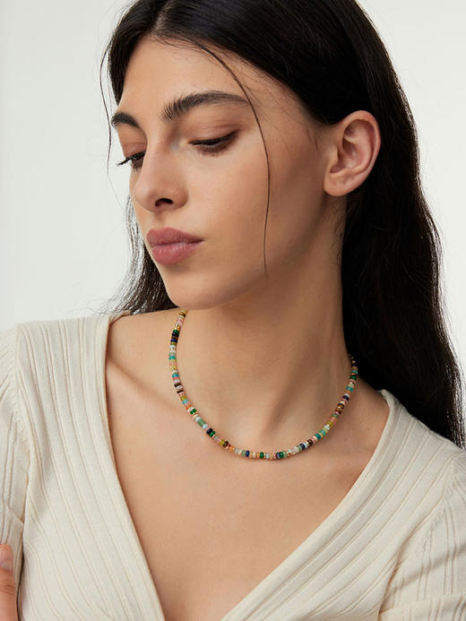 【E】ARSIS秘密花园系列彩虹守护串珠项链/彩虹守护串珠手链 商品图0