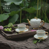 【玛戈隆特】福德莲生6头莲蓬茶具陶瓷家用奢华下午茶茶具套装咖啡杯 商品缩略图3
