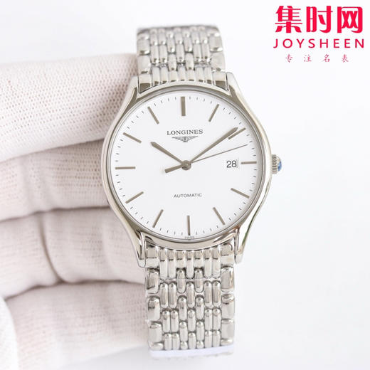 浪琴 LONGINES 律雅系列 超薄男士腕表 表盘尺寸38.5mm 一步到位凌越巅峰 商品图3