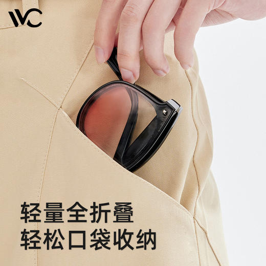VVC漫野系列·折叠墨镜 夏季太阳镜女款防晒可折叠墨镜防紫外线女开车户外时尚小巧VGY33174 商品图2