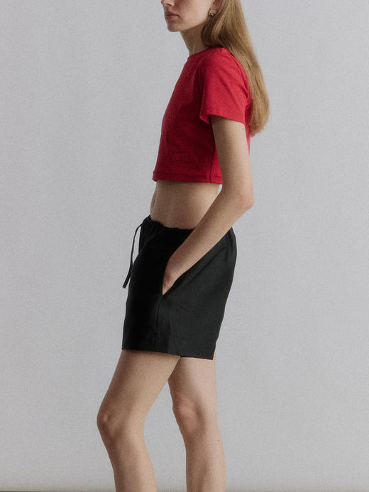 VC｜SS24045 Karys cropped Tshirt [ 短袖上衣 黑 / 白  / 红 ] 商品图1