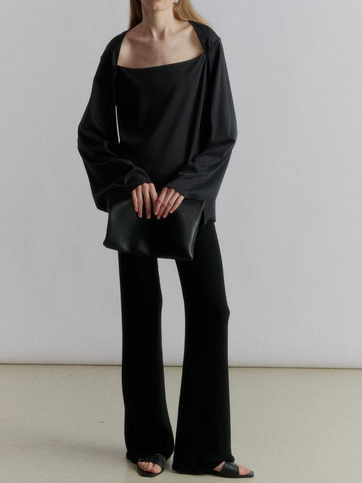 VC｜SS24049 Karys flared trousers [ 长裤 黑 ] 商品图3