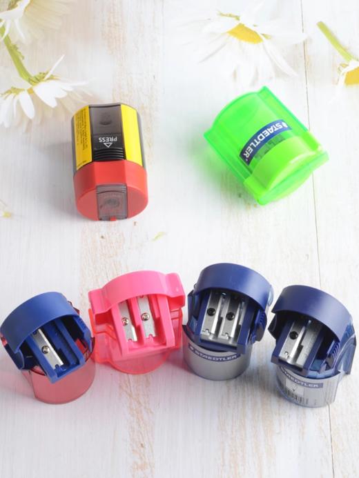 【限时秒杀】德国施德楼 双孔转笔刀511 512儿童学生卷笔刀笔刨粗杆削笔器 商品图3