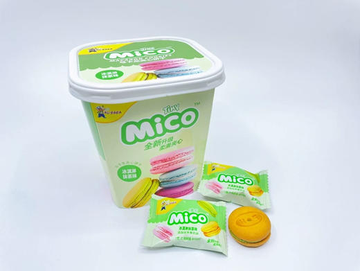 马卡龙饼干抹茶味88g 商品图0