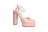 豪麟名鞋CASADEI女鞋半凉鞋羊皮革C734093B粉色 商品缩略图0