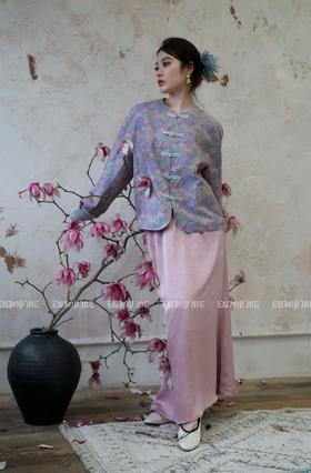 【门店同款】ENJOY春季云敛-琉璃玉面花纹半裙 157101926