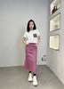 后开衩净色鱼尾半裙9521140008 商品缩略图7