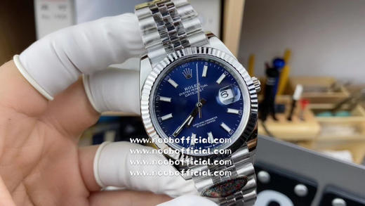 VS劳力士新款 3235机芯『可搭配瑞士进口ETA2836-2机芯』41mm日志型DJ  格子纹日志～ 商品图0