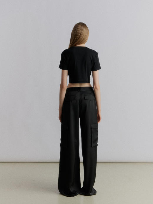 VC｜SS24051 Carwen trousers with pockets [ 长裤 黑 / 白 ] 商品图4