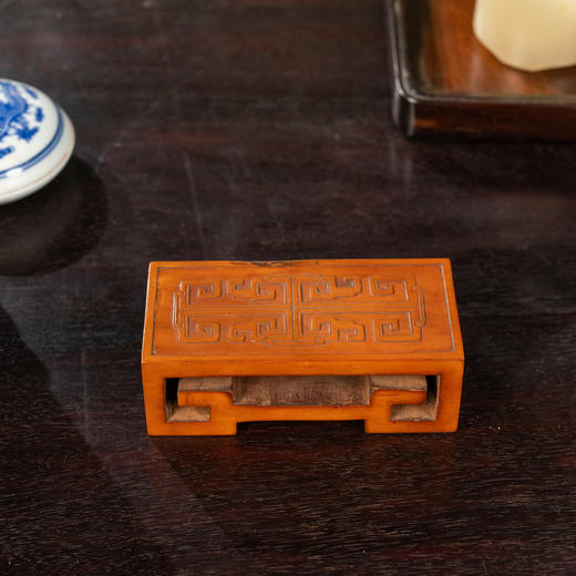 清 竹簧回纹墨床 商品图4