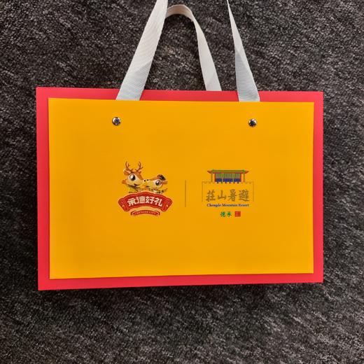 承德避暑山庄珍藏版珐琅彩羊脂玉瓷办公杯组礼盒 商品图1