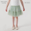 马克珍妮女童甜美碎花网纱花边短裙半身裙儿童裙子夏装新款240718 商品缩略图0