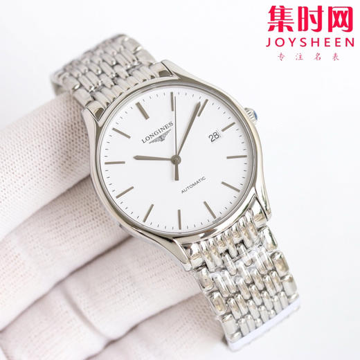 浪琴 LONGINES 律雅系列 超薄男士腕表 表盘尺寸38.5mm 一步到位凌越巅峰 商品图2