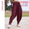 FM14929【男女同款】禅风棉麻系带灯笼裤 商品缩略图2