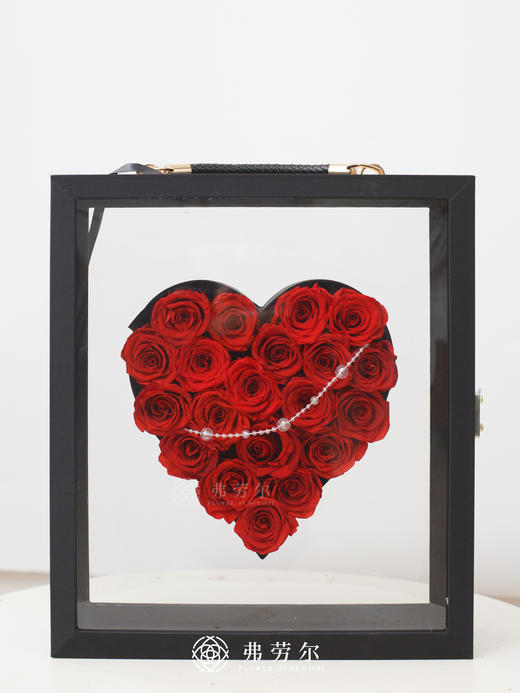 【永不凋谢】镜面之心永生花 商品图1