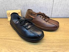 豪行2022年春季新品时尚休闲真皮软底女鞋妈妈鞋22192015专柜正品