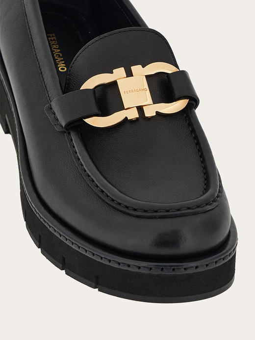 【特价商品不退不换】FERRAGAMO 菲拉格慕 莫卡辛鞋女  0769287-001 .【鞋底有膜，试穿小心】（暂无品牌物料包装） 商品图6