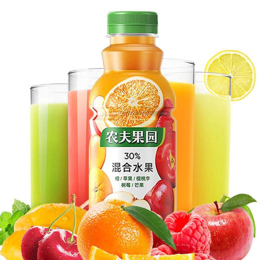 【百】农夫果园30%混合水果450ml 商品图1