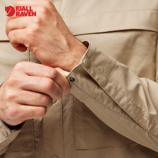 北极狐户外2024春夏男士户外徒步登山长袖衬衫外套12600194 商品图3