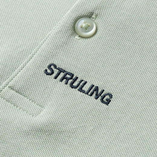 【含桑蚕丝】罗蒙夏季男士商务polo衫男短袖男夏季薄款绣花冰丝t恤男短袖 商品图7