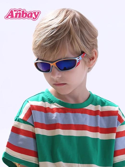 安比儿童太阳镜男童墨镜女童遮阳镜宝宝护眼墨镜2岁+儿童镜防紫外线防强光21206 商品图4